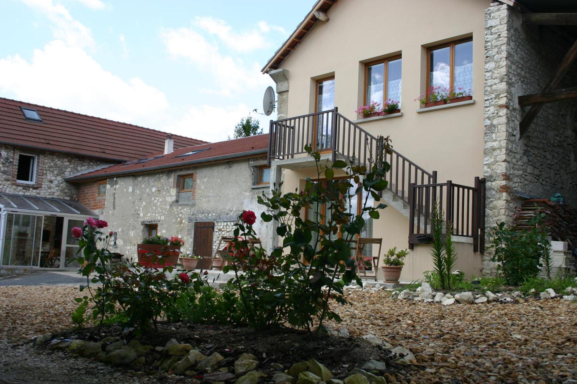 La Fermette Champenoise Bed & Breakfast Jonquery Dış mekan fotoğraf